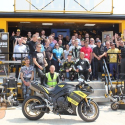 <p><span>Bradley was invited by Tech 3 team sponsor Dewalt, to&nbsp;the launch of a new range of power tools hosted at the wing facility/silverstone circuit.</span></p>
<p>The day was held by Dewalt to entertain clients,&nbsp;competition winners&nbsp;and showcase new products with a lucky few having the experience of a pillion ride with one of their sponsored riders &ndash; Tech 3 rider, Bradley Smith.<br /><br /><span>Photos courtesy of&nbsp;</span><strong>&copy;Fast Bikes Magazine </strong>&amp;<strong>&nbsp;<strong>&copy;Ironmate/Mark Kleanthous</strong></strong></p>