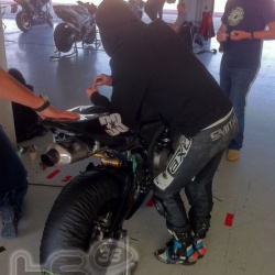 <p>Bradley getting back up to speed with track time after having several weeks off since the last race in Jerez&nbsp;<strong>&copy;Peter Rushton</strong></p>