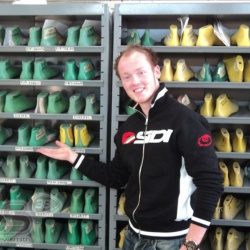 <p>Exclusive pictures from Sidi Sport of Bradley's visit to the factory.<br />Photos courtesy of&nbsp;<strong>&copy;Sidi Sport&nbsp;</strong></p>