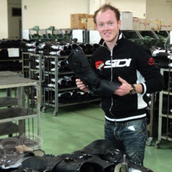 <p>Exclusive pictures from Sidi Sport of Bradley's visit to the factory.<br />Photos courtesy of&nbsp;<strong>&copy;Sidi Sport&nbsp;</strong></p>