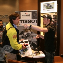 <p>Recent images from&nbsp;Bradley's appearance at Fraser Hart, Westfield Stratford for Tissot.</p>
<p>This was a great opportunity for fans to meet Bradley and view the&nbsp;Tissot T-Race MotoGP Limited Edition 2012 collection ahead of the Hertz British Grand Prix at Silverstone.</p>