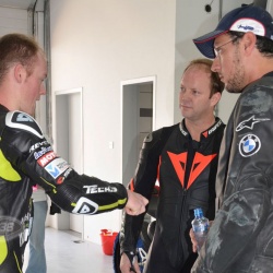 <p>Various images of Bradley advising local riders&nbsp;<span>at the Bahrain International Circuit where he has been riding a specially prepared Yamaha R1 road bike by Pete Beale Racing.</span></p>
<p>Photos courtesy of&nbsp;<strong>&copy;Julia Oakley </strong>and<strong>&nbsp;<strong>&copy;</strong><span>Yusuf Mohammed</span></strong></p>