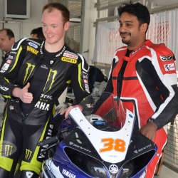 <p>Various images of Bradley advising local riders&nbsp;<span>at the Bahrain International Circuit where he has been riding a specially prepared Yamaha R1 road bike by Pete Beale Racing.</span></p>
<p>Photos courtesy of&nbsp;<strong>&copy;Julia Oakley </strong>and<strong>&nbsp;<strong>&copy;</strong><span>Yusuf Mohammed</span></strong></p>