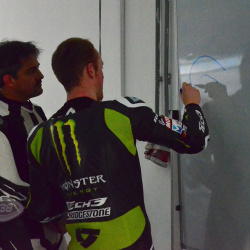 <p>Various images of Bradley advising local riders&nbsp;<span>at the Bahrain International Circuit where he has been riding a specially prepared Yamaha R1 road bike by Pete Beale Racing.</span></p>
<p>Photos courtesy of&nbsp;<strong>&copy;Julia Oakley </strong>and<strong>&nbsp;<strong>&copy;</strong><span>Yusuf Mohammed</span></strong></p>