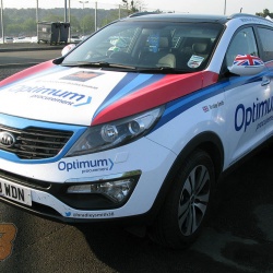 <p>With Bradley now a third of the way through his rookie season in MotoGP, we thought it would be a good time to show you the car he's been using during these european races. Kindly donated by Optimum Procurement/Optimum Fleet Management with custom patriotic vehicle wrap!</p>
<p>Photos courtesy of&nbsp;<strong>&copy;Optimum Procurement</strong></p>