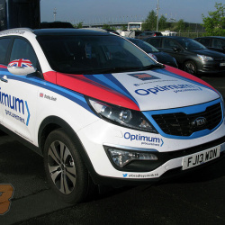 <p>With Bradley now a third of the way through his rookie season in MotoGP, we thought it would be a good time to show you the car he's been using during these european races. Kindly donated by Optimum Procurement/Optimum Fleet Management with custom patriotic vehicle wrap!</p>
<p>Photos courtesy of&nbsp;<strong>&copy;Optimum Procurement</strong></p>
