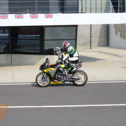 <p><span>Bradley was invited by Tech 3 team sponsor Dewalt, to&nbsp;the launch of a new range of power tools hosted at the wing facility/silverstone circuit.</span></p>
<p>The day was held by Dewalt to entertain clients,&nbsp;competition winners&nbsp;and showcase new products with a lucky few having the experience of a pillion ride with one of their sponsored riders &ndash; Tech 3 rider, Bradley Smith.<br /><br /><span>Photos courtesy of&nbsp;</span><strong>&copy;Fast Bikes Magazine </strong>&amp;<strong>&nbsp;<strong>&copy;Ironmate/Mark Kleanthous</strong></strong></p>