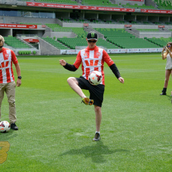 <p>Monster Yamaha Tech 3 Team rider Bradley Smith, along with&nbsp;Michael Laverty,&nbsp;Bryan Staring, Damian Cudlin, Ant West, Jack Miller and Arthur Sissis had the opportunity to meet Melbourne Heart FC defender Patrick Kisnorbo and winger Iain Ramsay at AAMI Park asa media event in the build-up to the Tissot Australian Grand Prix.</p>
<p><span>Photos courtesy of&nbsp;</span><strong>&copy;Monster Yamaha Tech 3</strong></p>