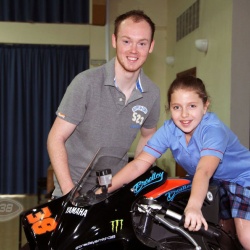 <p>Various images of Bradley attending&nbsp;St. Christopher's School in Bahrain as part of his tour of the Middle East.<br />Photos courtesy of&nbsp;<strong>&copy;Bronwyn Kruger</strong></p>
<p>&nbsp;</p>
<p><strong>&nbsp;</strong></p>