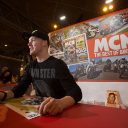 <p><span>Images from Motorcycle Live</span><span>,&nbsp;</span><span>where Bradley undertook signing sessions for his personal sponsors Shoei, Oxford Products, and Yamaha. He was also part of the GP Clinic with&nbsp;</span>Sam Lowes and Jeremey McWilliams hosted by James Whitham.</p>
<p>Photos courtesy of&nbsp;<strong>&copy;Bonnie Lane </strong>&amp;<strong> <strong>&copy;</strong>MCN</strong></p>