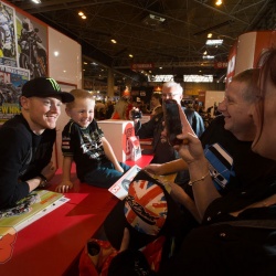 <p><span>Images from Motorcycle Live</span><span>,&nbsp;</span><span>where Bradley undertook signing sessions for his personal sponsors Shoei, Oxford Products, and Yamaha. He was also part of the GP Clinic with&nbsp;</span>Sam Lowes and Jeremey McWilliams hosted by James Whitham.</p>
<p>Photos courtesy of&nbsp;<strong>&copy;Bonnie Lane </strong>&amp;<strong> <strong>&copy;</strong>MCN</strong></p>