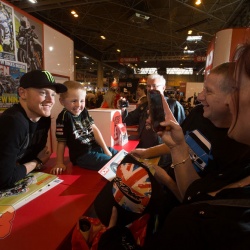 <p><span>Images from Motorcycle Live</span><span>,&nbsp;</span><span>where Bradley undertook signing sessions for his personal sponsors Shoei, Oxford Products, and Yamaha. He was also part of the GP Clinic with&nbsp;</span>Sam Lowes and Jeremey McWilliams hosted by James Whitham.</p>
<p>Photos courtesy of&nbsp;<strong>&copy;Bonnie Lane </strong>&amp;<strong> <strong>&copy;</strong>MCN</strong></p>