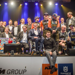 <p>Images from the KTM Christmas Party in Austria.
	<br><span>Photos courtesy of <strong>Red Bull KTM Factory Racing - <strong>©</strong>Irina Gorodniakova</strong></span></p>