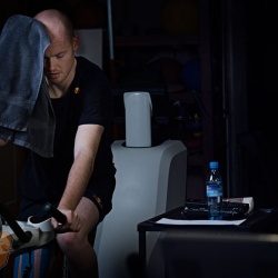 <p>Bradley Smith, working hard on his rehabilitation at the Red Bull DTC training centre in Thalgau, Austria.
	<br>Photos courtesy of <strong>©Markus Berger / Red Bull Content Pool</strong></p>