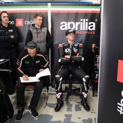 <p>Photos courtesy of<span>&nbsp;<strong>©</strong></span><strong>Aprilia Racing Team Gresini</strong></p>