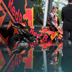 <p>Images from the Red Bull KTM MotoGP Team Launch at Hangar-7, Austria.
	<br><span>Photos courtesy of <strong>Red Bull KTM Factory Racing -<span>&nbsp;</span>©</strong>&nbsp;</span><strong>Markus Berger</strong></p>