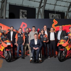 <p>Images from the Red Bull KTM MotoGP Team Launch at Hangar-7, Austria.
	<br><span>Photos courtesy of <strong>Red Bull KTM Factory Racing -<span>&nbsp;</span>©</strong>&nbsp;</span><strong>Markus Berger</strong></p>