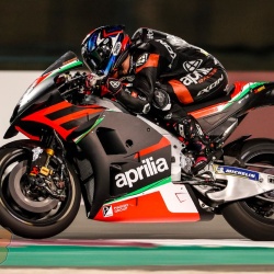 <p>Photos courtesy of<span>&nbsp;<strong>©</strong></span><strong>Aprilia Racing Team Gresini</strong></p>