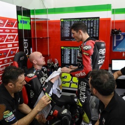 <p>Photos courtesy of<span>&nbsp;<strong>©</strong></span><strong>Aprilia Racing Team Gresini</strong></p>