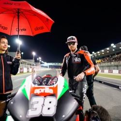 <p>Photos courtesy of<span>&nbsp;<strong>©</strong></span><strong>Aprilia Racing Team Gresini</strong></p>