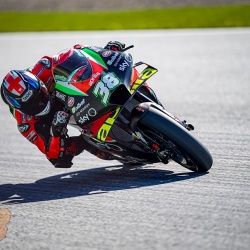 <p>Photos courtesy of<span>&nbsp;<strong>©</strong></span><strong>Aprilia Racing Team Gresini</strong></p>