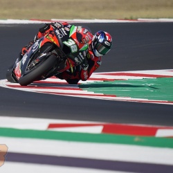 <p>Photos courtesy of<span>&nbsp;<strong>©</strong></span><strong>Aprilia Racing Team Gresini</strong></p>