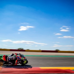 <p>Photos courtesy of<span>&nbsp;<strong>©</strong></span><strong>Aprilia Racing Team Gresini</strong></p>