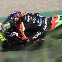 <p>Photos courtesy of<span>&nbsp;<strong>©</strong></span><strong>Aprilia Racing Team Gresini</strong></p>