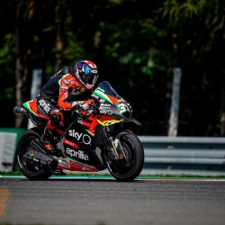 <p>Photos courtesy of<span>&nbsp;<strong>©</strong></span><strong>Aprilia Racing Team Gresini</strong></p>