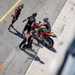 <p>Photos courtesy of<span>&nbsp;<strong>©</strong></span><strong>Aprilia Racing Team Gresini</strong></p>