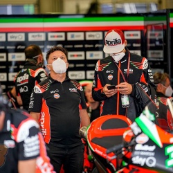 <p>Photos courtesy of<span>&nbsp;<strong>©</strong></span><strong>Aprilia Racing Team Gresini</strong></p>