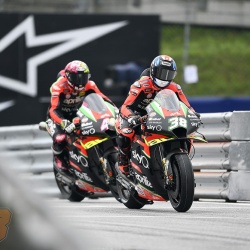 <p>Photos courtesy of<span>&nbsp;<strong>©</strong></span><strong>Aprilia Racing Team Gresini</strong></p>