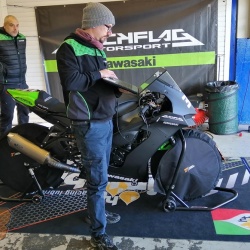 <p>Putting some miles on the K<span>awasaki 2022 ZX10R</span> with some testing for BlackFlag Motorsport and Kawasaki Italia.&nbsp;<span>Developing the new 2022 model to be used in the CIV championship with the</span> focus being on using the Motec Electronics.</p>

<p>Photos courtesy of<span>&nbsp;<strong>©Roger Morse</strong></span></p>