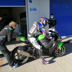 <p>Putting some miles on the K<span>awasaki 2022 ZX10R</span> with some testing for BlackFlag Motorsport and Kawasaki Italia.&nbsp;<span>Developing the new 2022 model to be used in the CIV championship with the</span> focus being on using the Motec Electronics.</p>

<p>Photos courtesy of<span>&nbsp;<strong>©Roger Morse</strong></span></p>