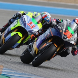 <p>Photos courtesy of<span>&nbsp;<strong><strong><strong>©</strong></strong>WithU GRT RNF MotoE,&nbsp;</strong><strong>©MotoGP&nbsp;</strong>and<strong>&nbsp;<strong>©</strong>Circuito de Jerez&nbsp;</strong></span></p>