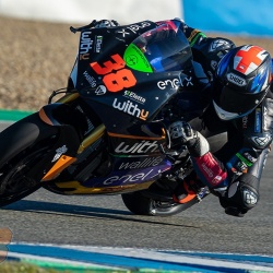 <p>Photos courtesy of<span>&nbsp;<strong><strong><strong>©</strong></strong>WithU GRT RNF MotoE,&nbsp;</strong><strong>©MotoGP&nbsp;</strong>and<strong>&nbsp;<strong>©</strong>Circuito de Jerez&nbsp;</strong></span></p>