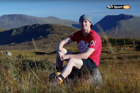 Bradley Smith takes a hike with the BT Sport Crew